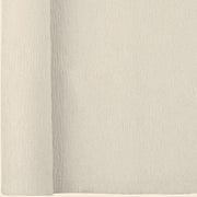 Ivory Crepe Paper Sheets Folds 20 inch. X 8 ft.