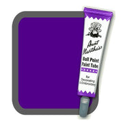 Purple Aunt Martha's Ballpoint Embroidery Fabric Paint Tube Pens 1 oz - artcovecrafts.com