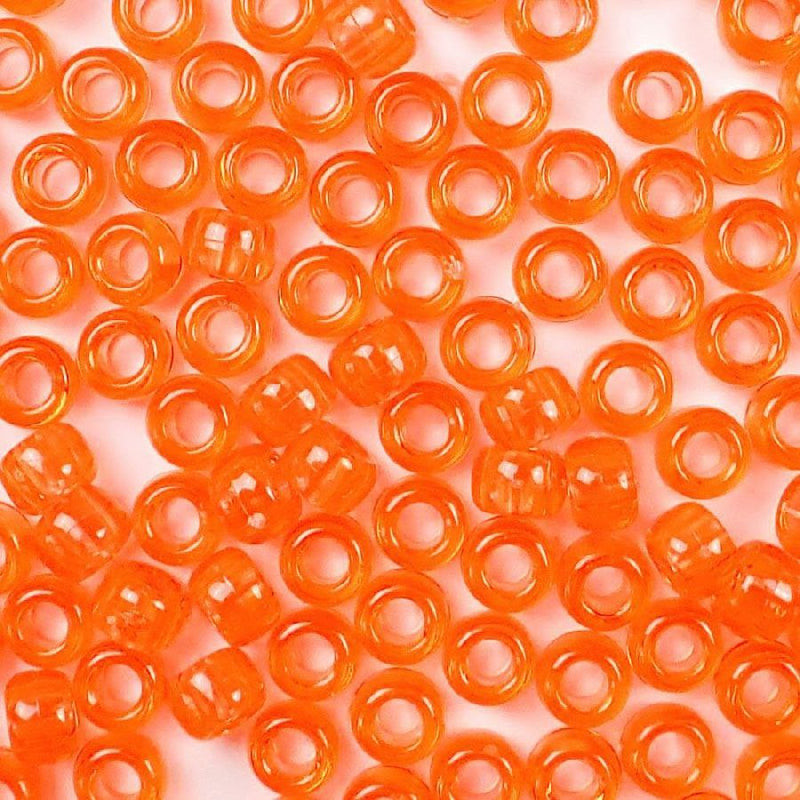 9mm Opaque Multi Color Pony Beads Bulk 1,000 Pieces