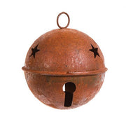 Darice Rust Bell with Star Cutouts 1 Piece 1091-21 - artcovecrafts.com