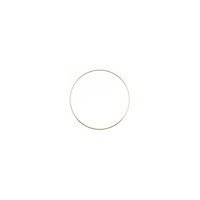 6 Inch Gold Metal Rings Hoops for Crafts Bulk Wholesale 12 Pieces