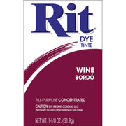 Rit Dye Powder Wine 1-1/8 oz