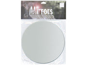 6" Darice round mirror 1 Piece 1633-86 - artcovecrafts.com