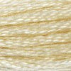 DMC 6 Strand Embroidery Floss Cotton Thread 739 Ultra Very Lt Tan 8.7 Yards 1 Skein