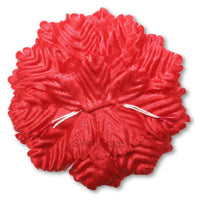 Red Capia Flowers Flat Carnation Capia Base for Corsages 12 Pieces - artcovecrafts.com