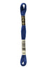 DMC 6 Strand Embroidery Floss Cotton Thread 824 Very Dk Blue 8.7 Yards 1 Skein