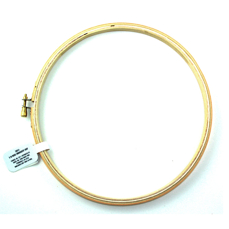 9 inch Large Round Wooden Embroidery Hoop 1 Piece 