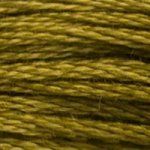 DMC 6 Strand Embroidery Floss Cotton Thread 831 Medium Golden Olive 8.7 Yards 1 Skein