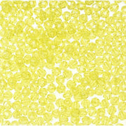 8mm Faceted Plastic Beads Transparent Yellow Bulk 1,000 Pieces - artcovecrafts.com