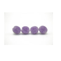0.75 inch Lavender Mini Craft Pom Poms 100 Pieces - artcovecrafts.com