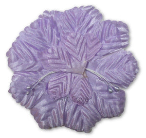 Lavender Capia Flowers Bulk Wholesale Flat Carnation Base 144 Pieces - artcovecrafts.com