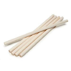 Wooden Dowel Rods 0.5 x 12 inches 5 pieces