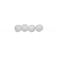 0.5 inch White Tiny Craft Pom Poms 100 Pieces - artcovecrafts.com