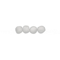 0.75 inch White Mini Craft Pom Poms 100 Pieces - artcovecrafts.com
