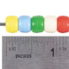 9mm Opaque Multi Color Plastic Pony Beads Bulk 1,000 Pieces - artcovecrafts.com