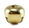 2 Inch 51mm Extra Large Giant Jumbo Gold Craft Jingle Bell 1 Piece - artcovecrafts.com