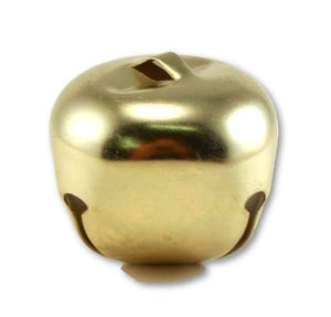 2 Inch 51mm Extra Large Giant Jumbo Gold Craft Jingle Bell 1 Piece - artcovecrafts.com