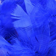 Royal Blue Fluff Marabo Craft Feathers 10.5 Grams