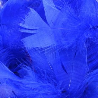 Purple Fluff Marabo Craft Feathers 10.5 Grams