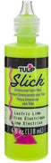 Lectric Green Slick Tulip Dimensional Fabric Paint 4oz