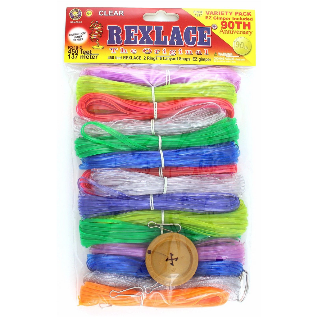 Rexlace Variety Pack Clear Colors Kit | artcovecrafts.com