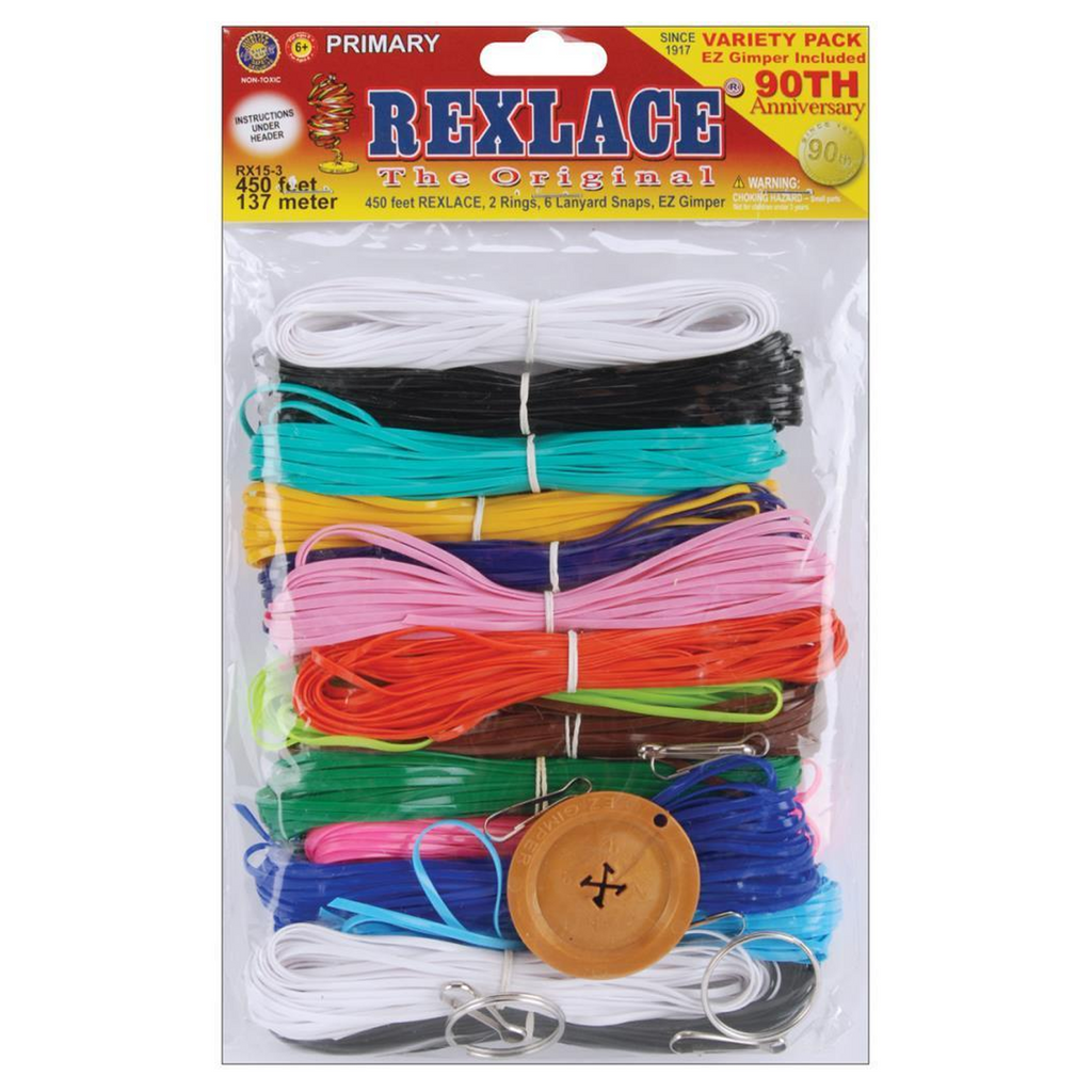 Rexlace Primary Colors Kit | artcovecrafts.com
