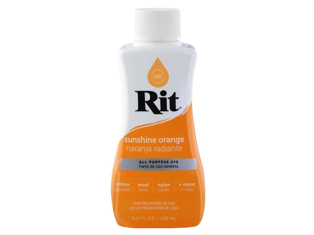 Rit All Purpose Dye, Sunshine Orange - 8.0 fl oz