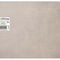9 x 12 Inch Silver Grey Felt Square Sheet 1 Piece