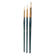 Darice Artists Round White Bristle Brush Set  Sizes #1, #3 and #5 - artcovecrafts.com