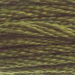 DMC 6 Strand Embroidery Floss Cotton Thread 730 Very Dk Olive Green 8.7 Yards 1 Skein