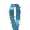 3/8 inch Turquoise Picot Edge Satin Ribbon 50 Yard Roll - artcovecrafts.com