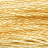 DMC 6 Strand Embroidery Floss Cotton Thread 676 Lt Old Gold 8.7 Yards 1 Skein