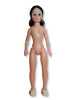 15 inch Large Plastic Craft Doll Black Hair 1 Piece - artcovecrafts.com