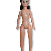 15 inch Large Plastic Craft Doll Black Hair 1 Piece - artcovecrafts.com