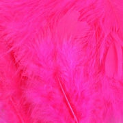 Fuchsia Fluff Marabo Craft Feathers 10.5 Grams