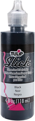 Black Tulip Slick Dimensional Fabric Paint 4oz