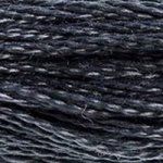 DMC 6 Strand Embroidery Floss Cotton Thread 413 Dark Pewter Grey 8.7 Yards 1 Skein