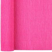Hot Pink Crepe Paper Sheets Folds 20 inch. X 8 ft.