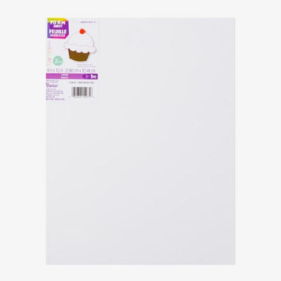 Craft Foam Sheets..12 x 18 Inches - White - 5 Sheets-2 MM Thick on