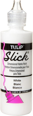 White Tulip Slick Dimensional Fabric Paint 4oz