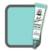 Aqua Aunt Martha's Ballpoint Embroidery Fabric Paint Tube Pens 1 oz - artcovecrafts.com