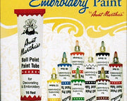 Aunt Martha's Ballpoint Paint Set 8 Primary Colors - artcovecrafts.com