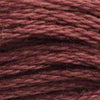 DMC 6 Strand Embroidery Floss Cotton Thread 3858 Medium Rosewood 8.7 Yards 1 Skein