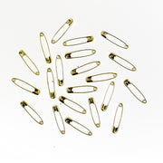 Gold Safety Pins Bulk Size 00 - 0.75 Inch 1440 Pieces Premium Quality - artcovecrafts.com