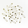 Gold Small Safety Pins Size 0 - 0.875 Inch 144 Pieces Premium Quality - artcovecrafts.com