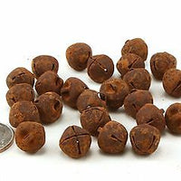 9mm Rustic Rusty Small Craft Jingle Bells 25 Piece - artcovecrafts.com