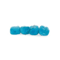 0.75 inch Turquoise Mini Craft Pom Poms 100 Pieces - artcovecrafts.com
