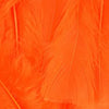 Orange Fluff Marabo Craft Feathers 10.5 Grams
