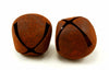 40mm 1.57 Inch Rusty Large Jingle Bells 3 Pieces - artcovecrafts.com