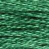 DMC 6 Strand Embroidery Floss Cotton Thread 911 Medium Emerald Green 8.7 Yards 1 Skein